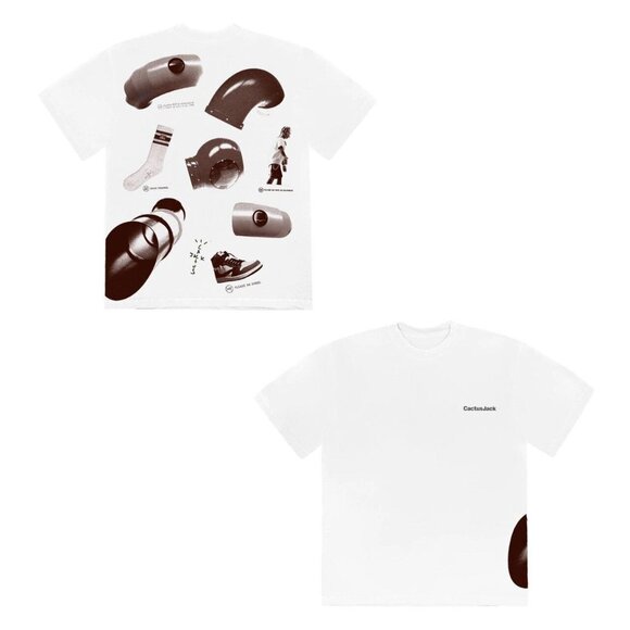 Travis Scott x McDonald's RULES T-Shirt - Picture 1 of 8